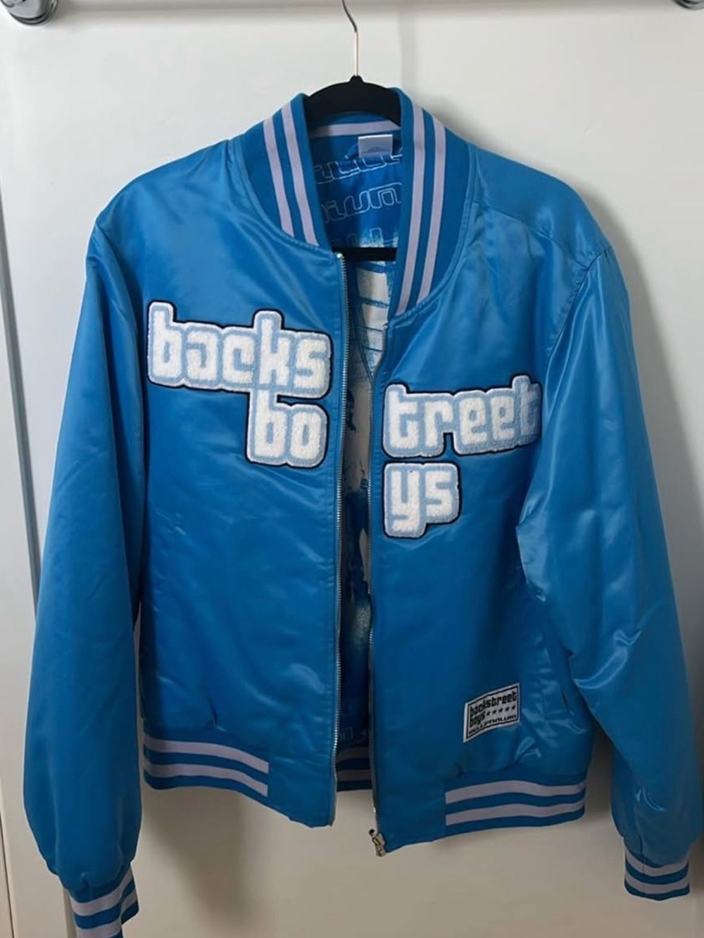 Backstreet Boys Millennium Reversible Bomber Jacket Small
